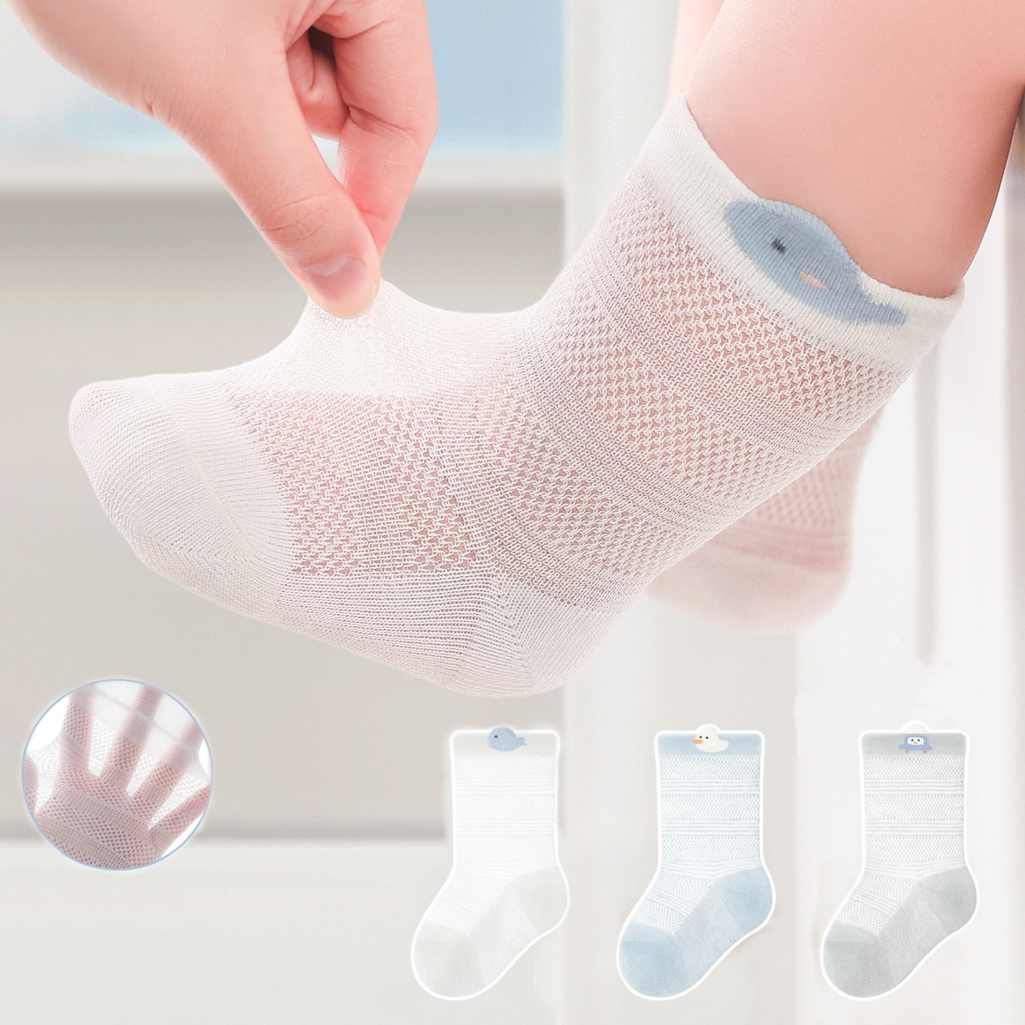Summer Clothing Baby Boy - 3 Pairs/lot Newborn Baby Socks For