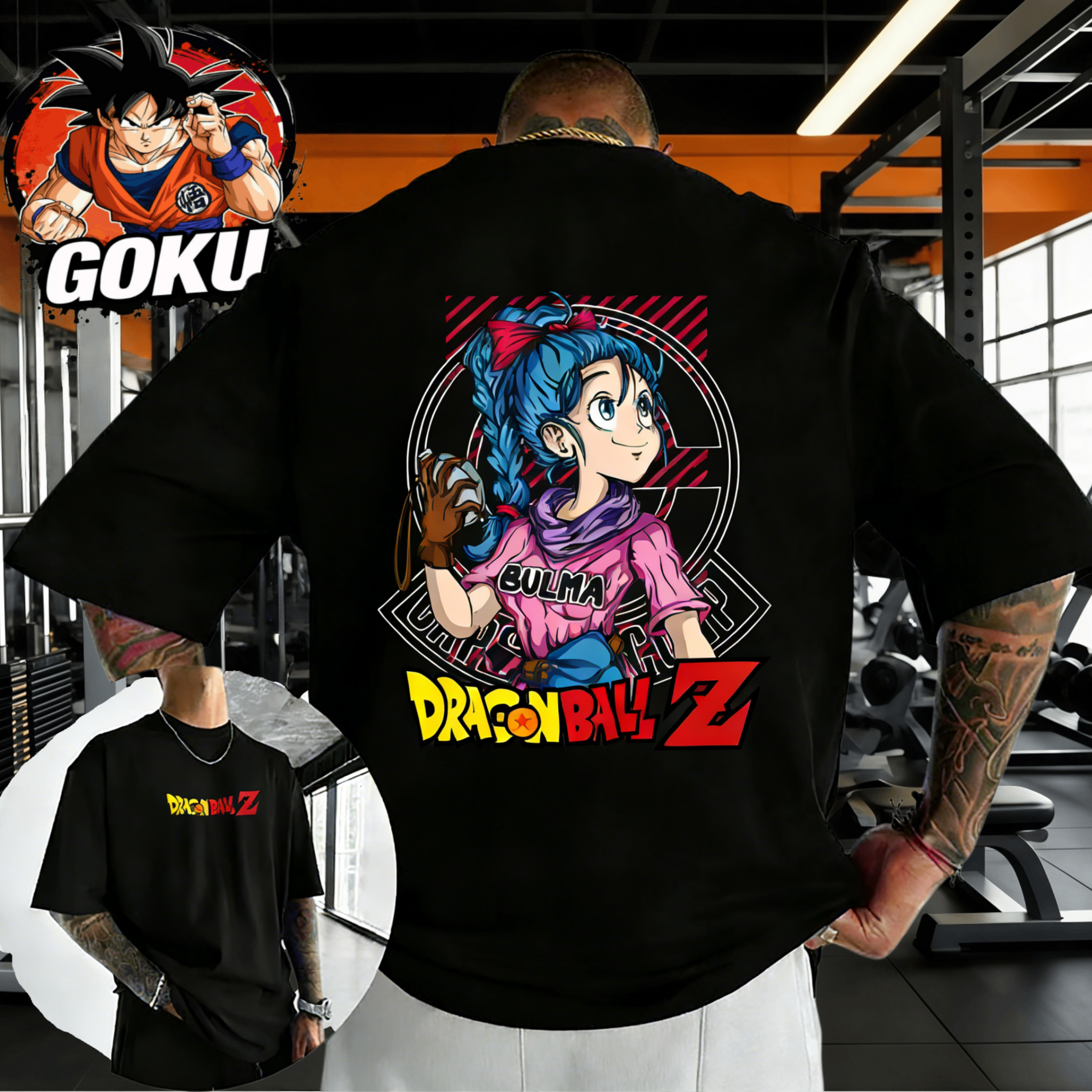 Summer Clothing Good Quality - 2026 Summer Dragon Ball Bulma Oversized