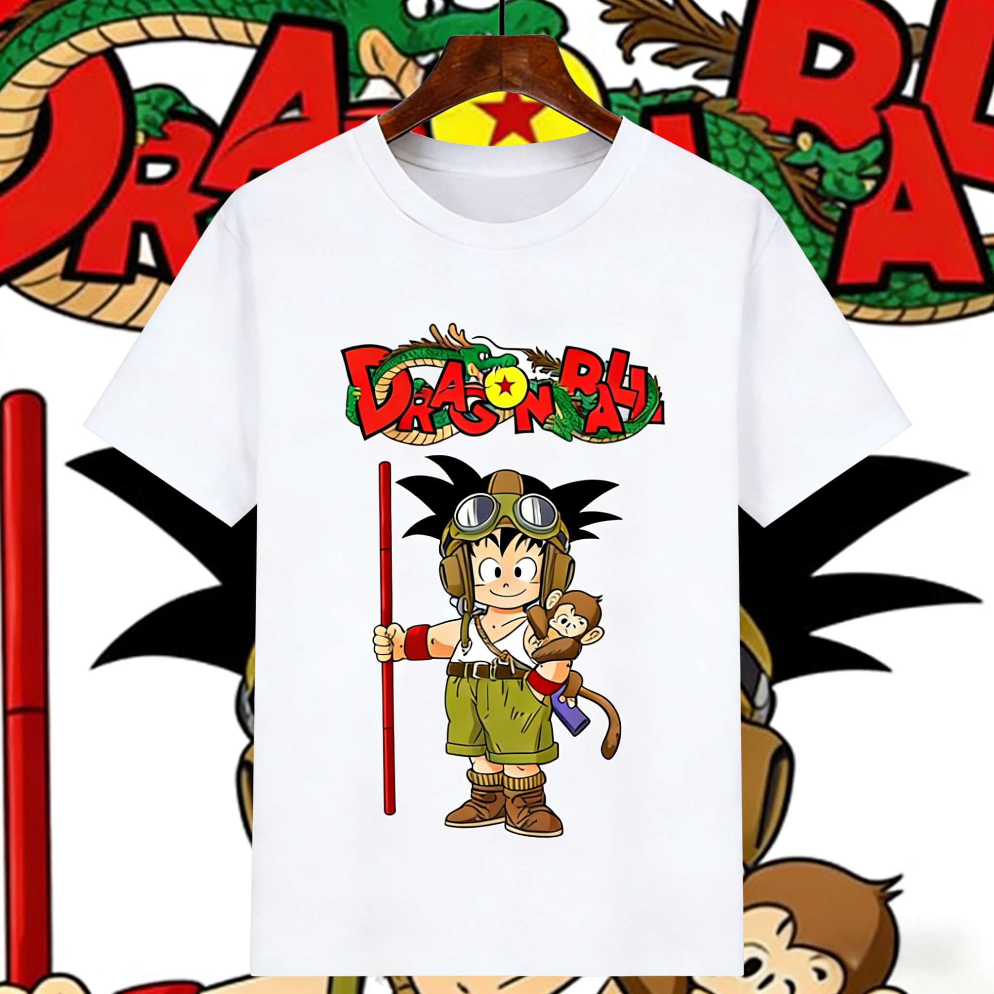 Vintage Summer Clothing Men - 2026 Summer Dragon Ball Kid Goku