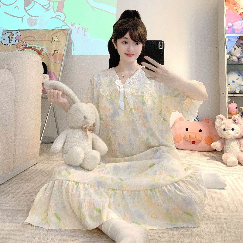 Summer Clothing Offers - Plus Size Women's Cloud Cotton Nightgown