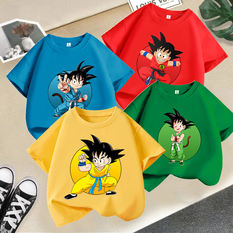 Summer Clothing Baby Boy - Dragon Ball Goku T-shirt Children's Clothing
