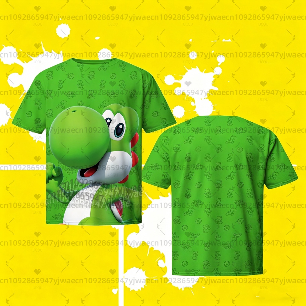 Summer Knit Clothing - 2026 men Super Mario Bros. Yoshi