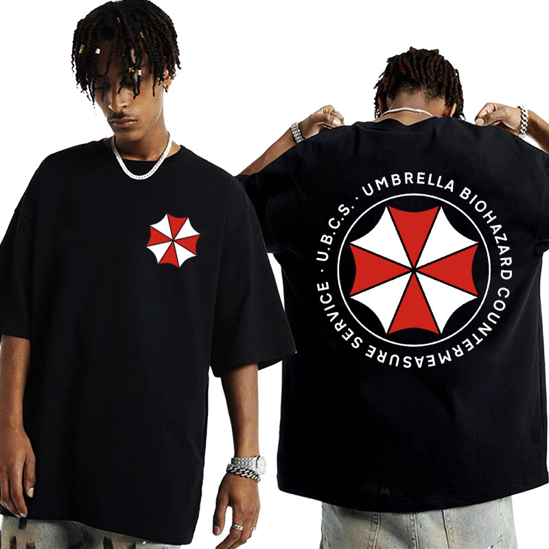 Summer Clothing Logo - Umbrella Corporatio Logo Graphic T Shirt