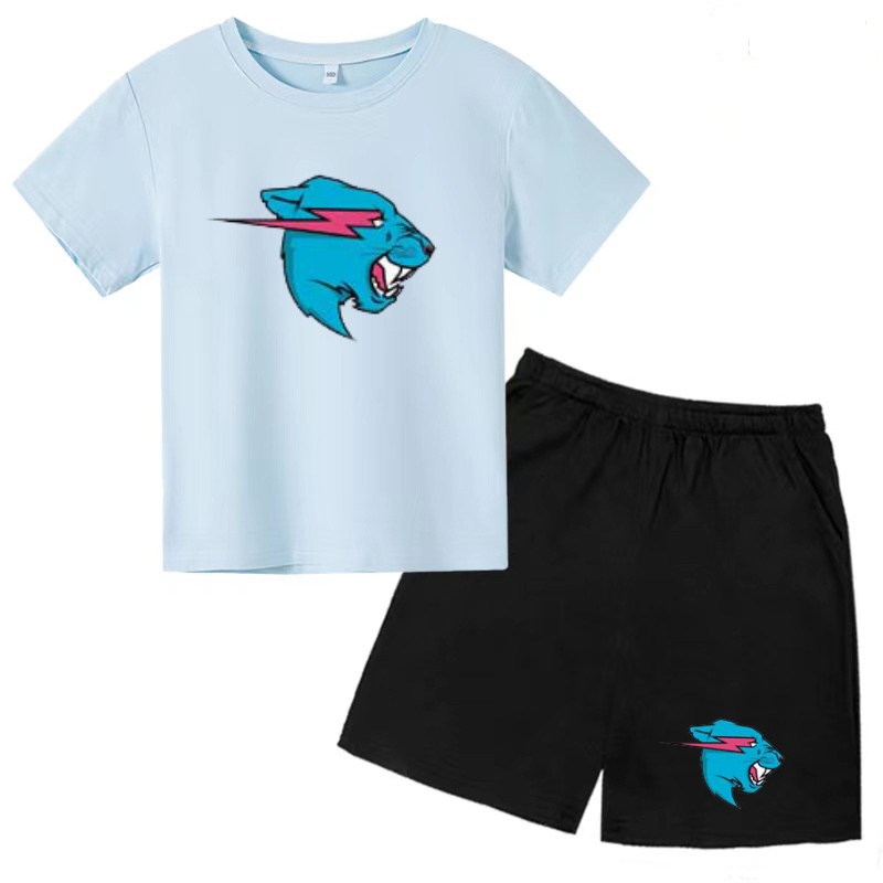 Kids Charming Animal Head Imag – обзор и цена Summer Clothing Images