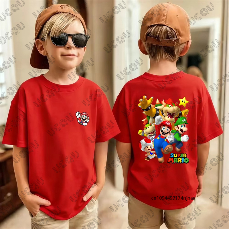 2026 Summer Anime Super Mario  – обзор и цена Summer 2026 Kids Clothing