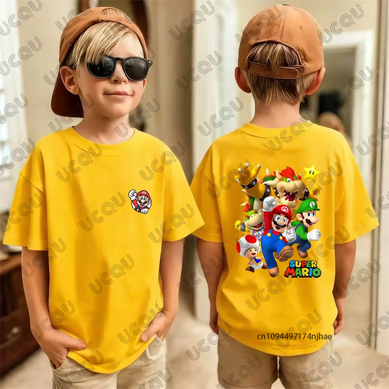 2026 Summer Anime Super Mario  – обзор и цена Summer 2026 Kids Clothing