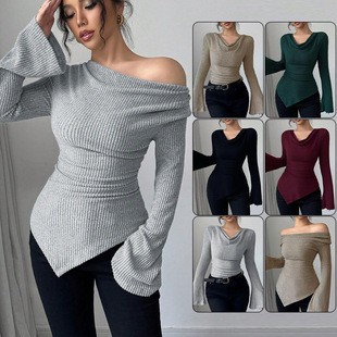 Women's Blouse Longsleeve Soli – обзор и цена Off Shoulder Blouse