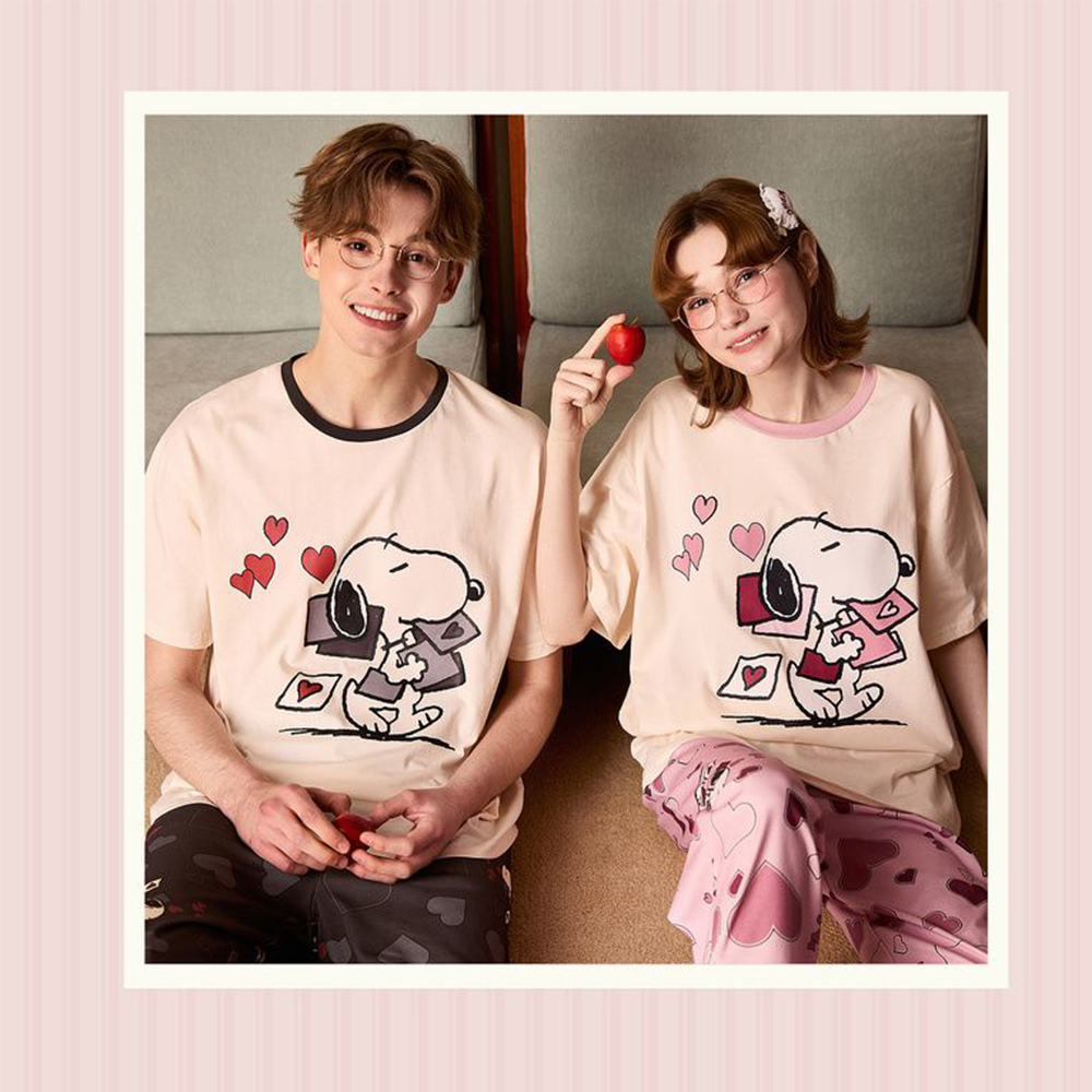 Anime Cute Snoopy Couple Pajam – обзор и цена Summer Away Clothing