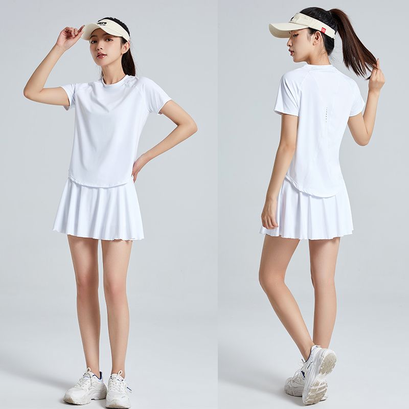 2pcs Tennis Skirt Set Women Su – обзор и цена Summer Golf Clothing