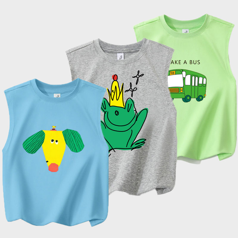 Boys Tank Tops Summer Sleevele – обзор и цена Summer Clothing Baby Boy
