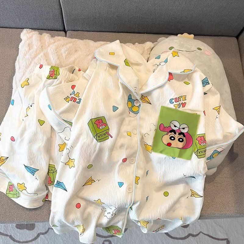 2Pcs Summer Crayon Shinchan Ch – обзор и цена Summer Away Clothing