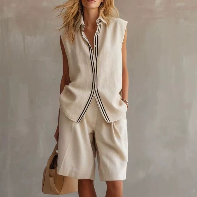 Summer Fashion Solid Linen Ble – обзор и цена Summer Clothing Linen