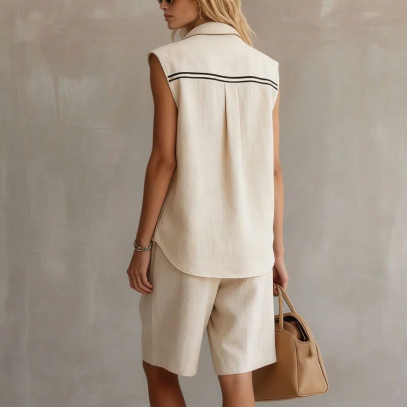Summer Fashion Solid Linen Ble – обзор и цена Summer Clothing Linen