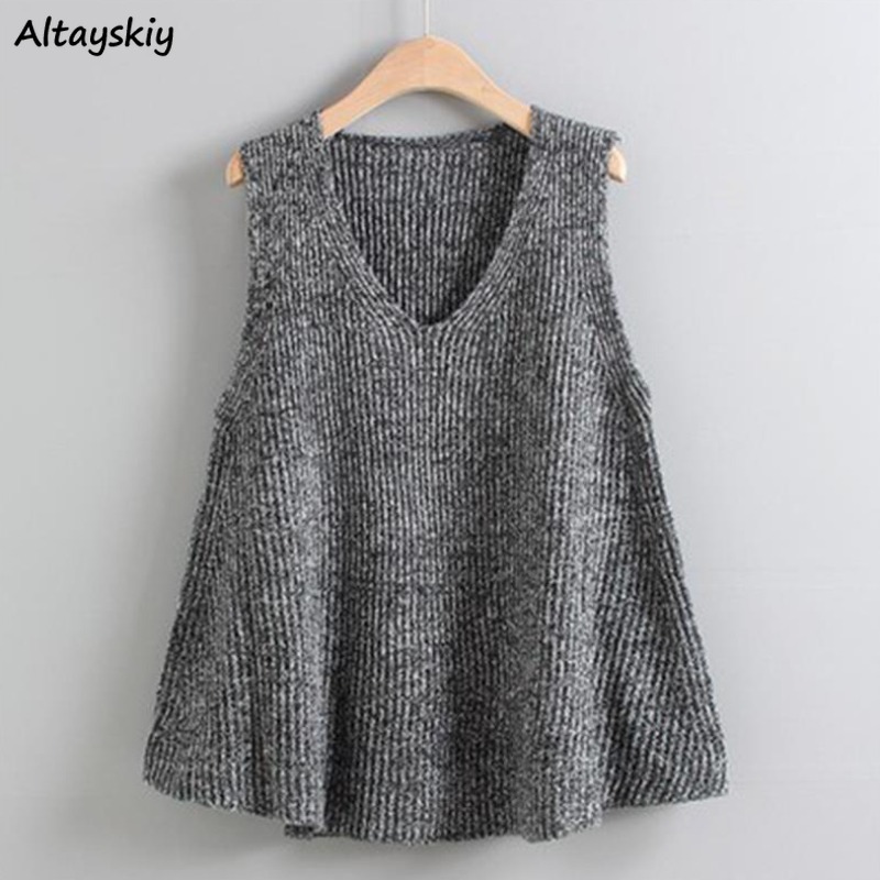Loose Sweater Vest for Women F – обзор и цена Summer Clothing Young Women