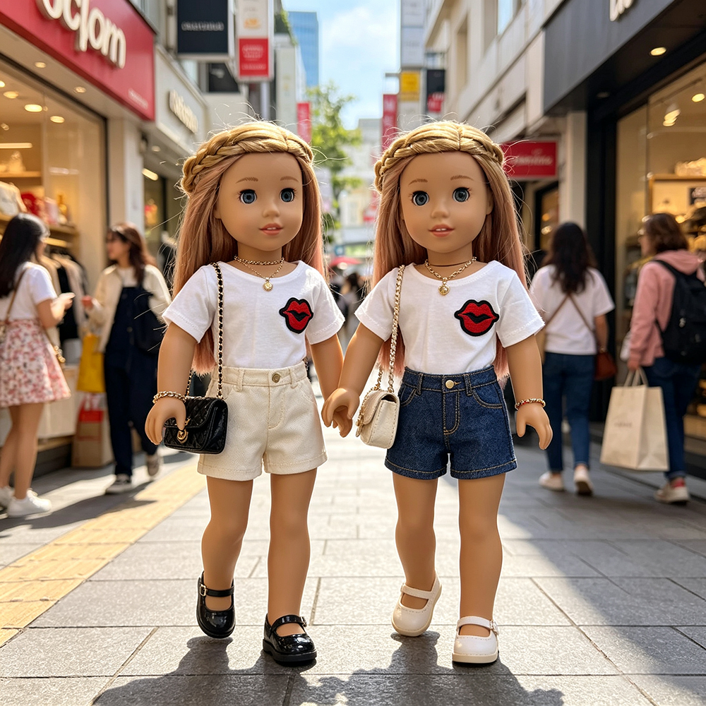 18 inch doll girl gentle and s – обзор и цена Summer Away Clothing