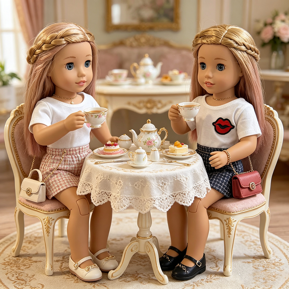 18 inch doll girl gentle and s – обзор и цена Summer Away Clothing