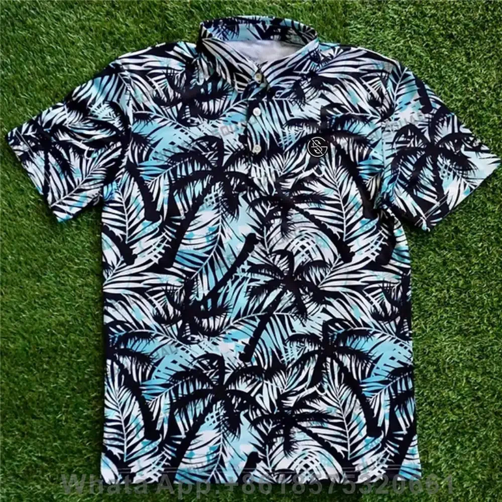 Golf Apparel Summer Men Lapel  – обзор и цена Summer Golf Clothing
