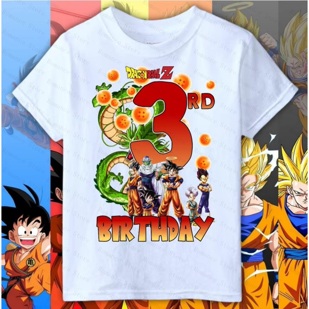 2026 Summer Dragon Ball BIRTHD – обзор и цена Summer 2026 Kids Clothing