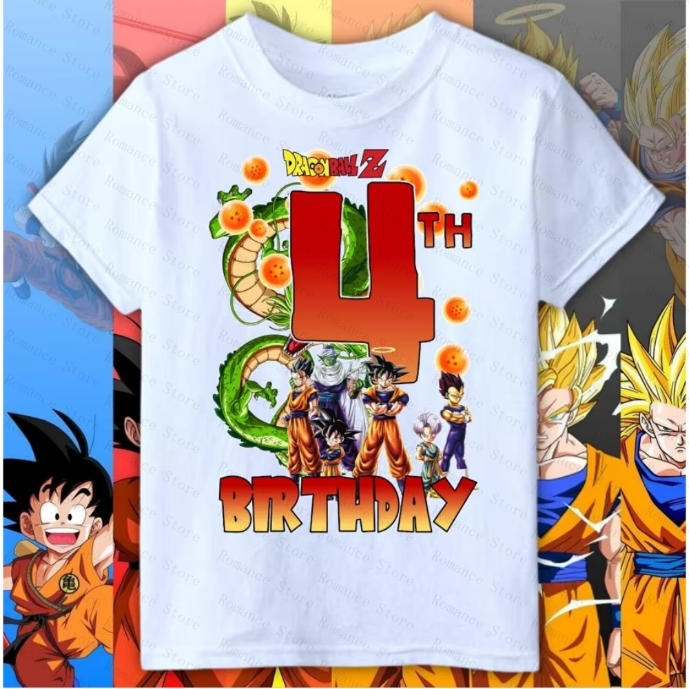 2026 Summer Dragon Ball BIRTHD – обзор и цена Summer 2026 Kids Clothing