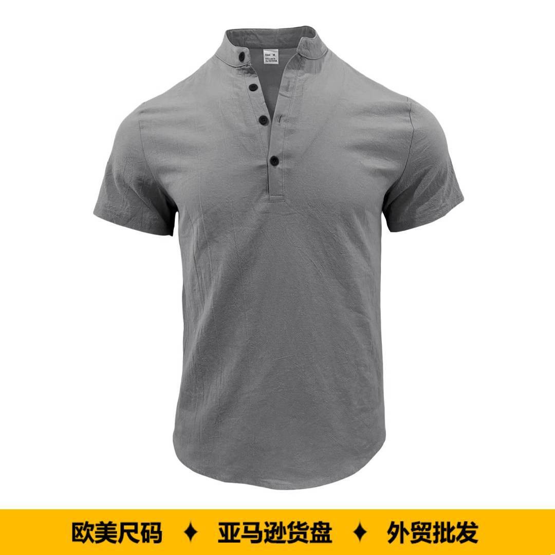 Men Shirt Mens Linen Loose Fit – обзор и цена Summer Clothing Linen