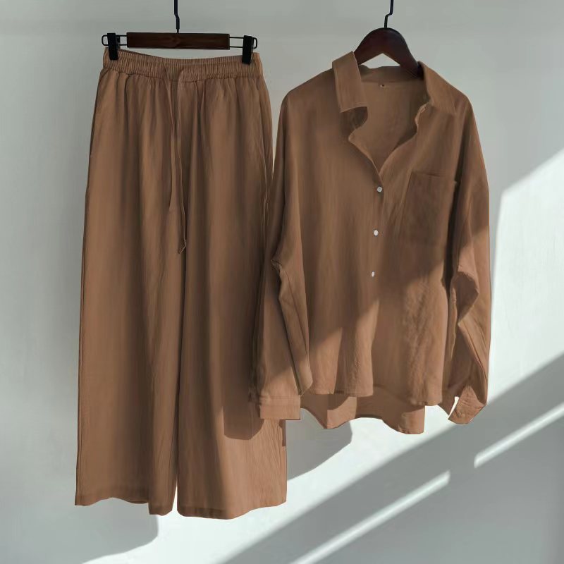 Spring Women's Two Piece Set C – обзор и цена Summer Linen Clothing For Women