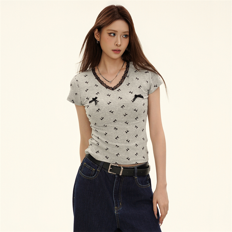 Women's Short Sleeve Y2k T-shi – обзор и цена Summer Clothing Reviews