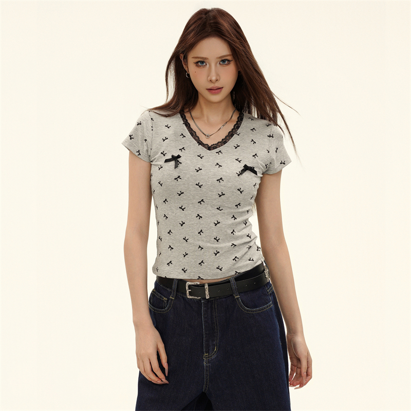 Women's Short Sleeve Y2k T-shi – обзор и цена Summer Clothing Reviews
