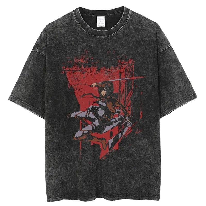 Attack on Titan Anime Scout Em – обзор и цена Vintage Summer Clothing Men
