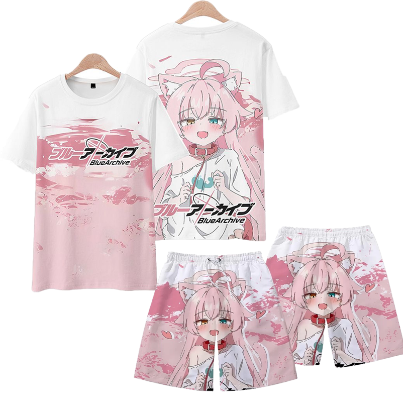 Men's Suits Anime Blue Archive – обзор и цена Summer Knit Clothing