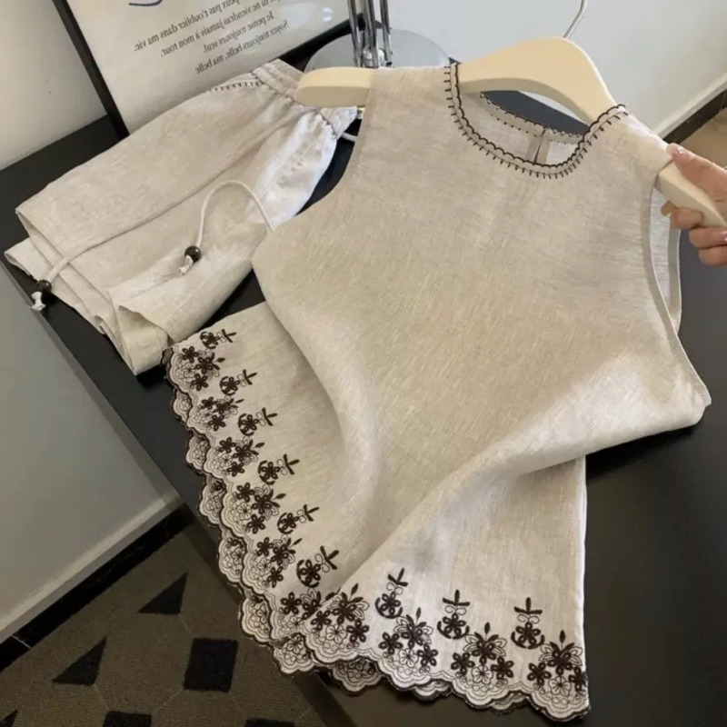 Simple Old Money Style Cotton  – обзор и цена Summer Clothing Linen