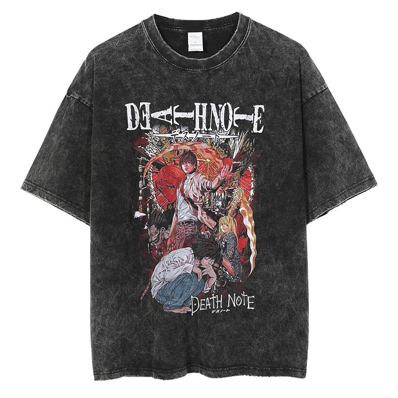 Death Note Misa Amane Rem Retr – обзор и цена Vintage Summer Clothing Men