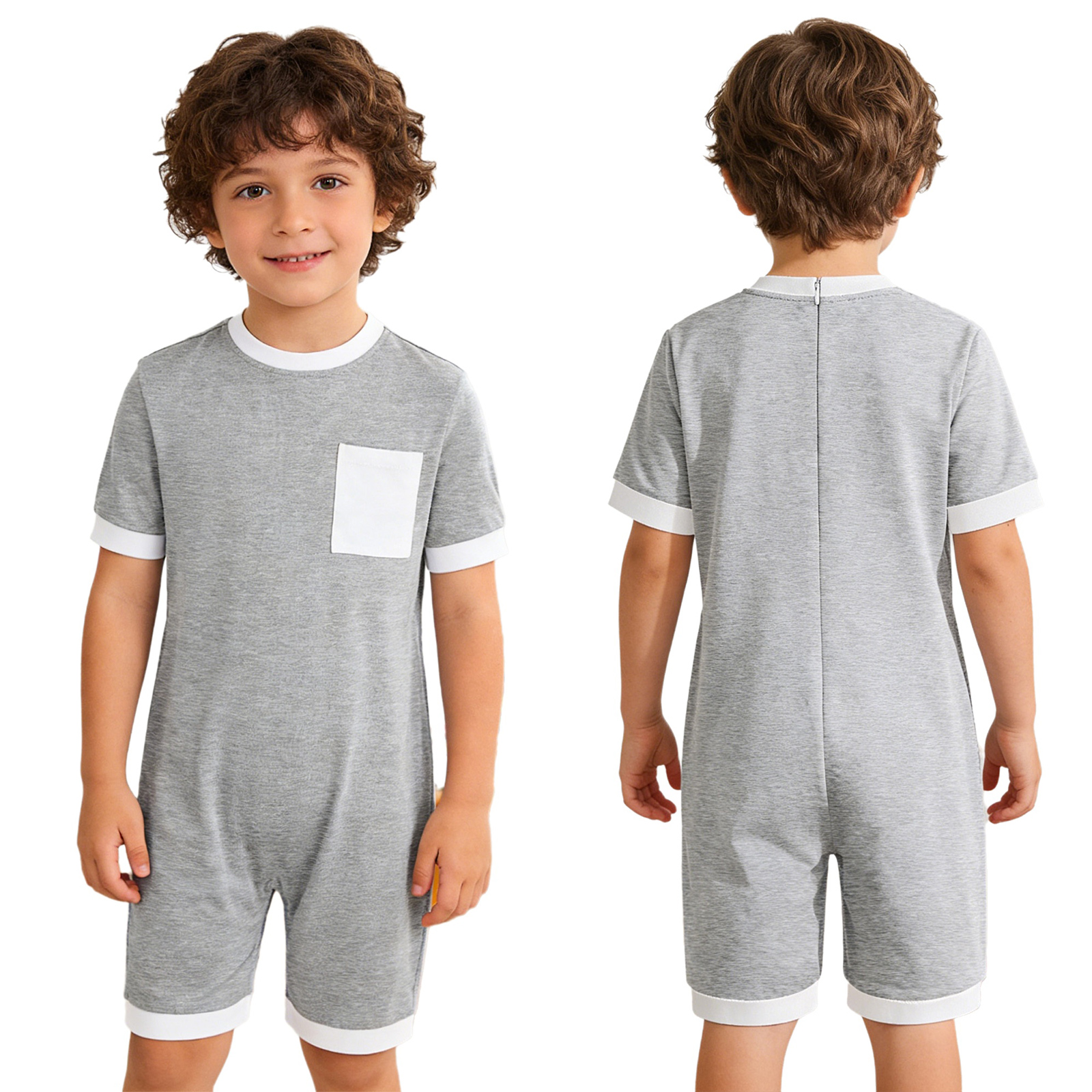 Children Back Zipper Anti-Stri – обзор и цена Summer Clothing Needs