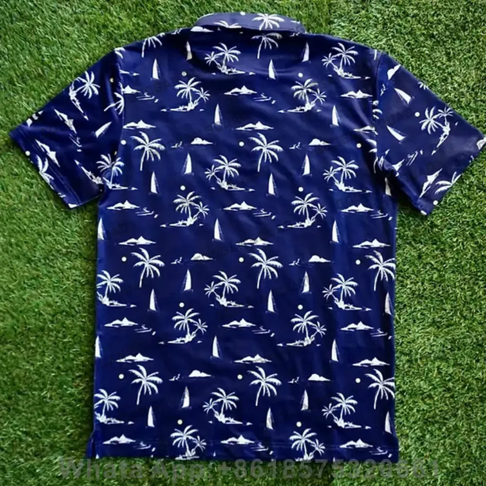 Golf Apparel Summer Men Lapel  – обзор и цена Summer Golf Clothing