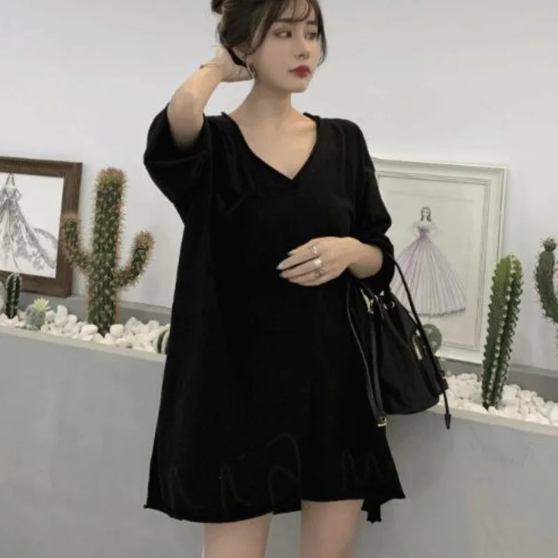 Long Short Sleeve Baggy T Shir – обзор и цена Summer Clothing Reviews