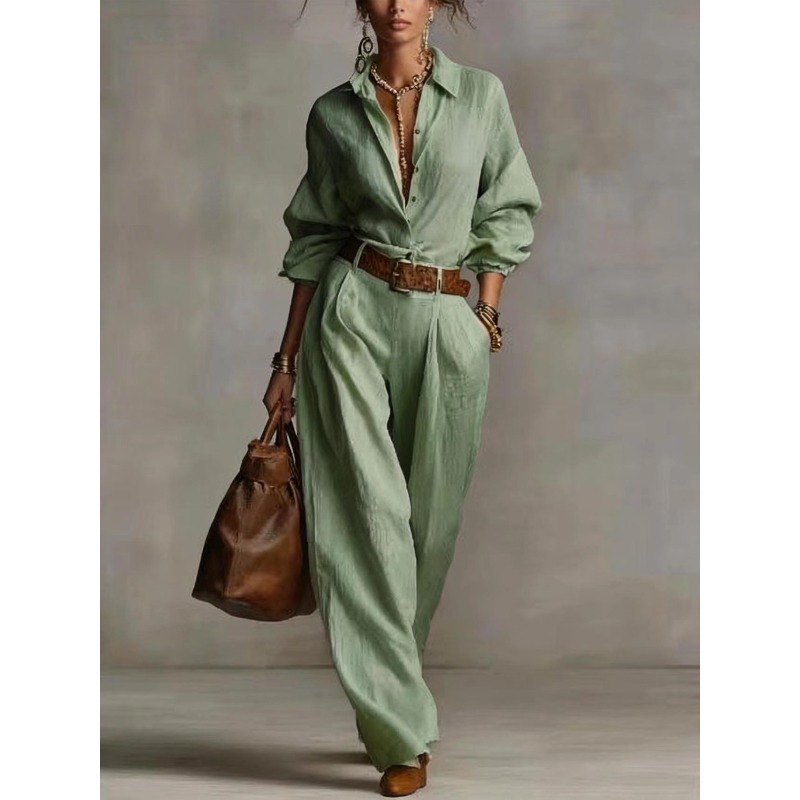 Spring Summer Temperament Soli – обзор и цена Summer Linen Clothing For Women