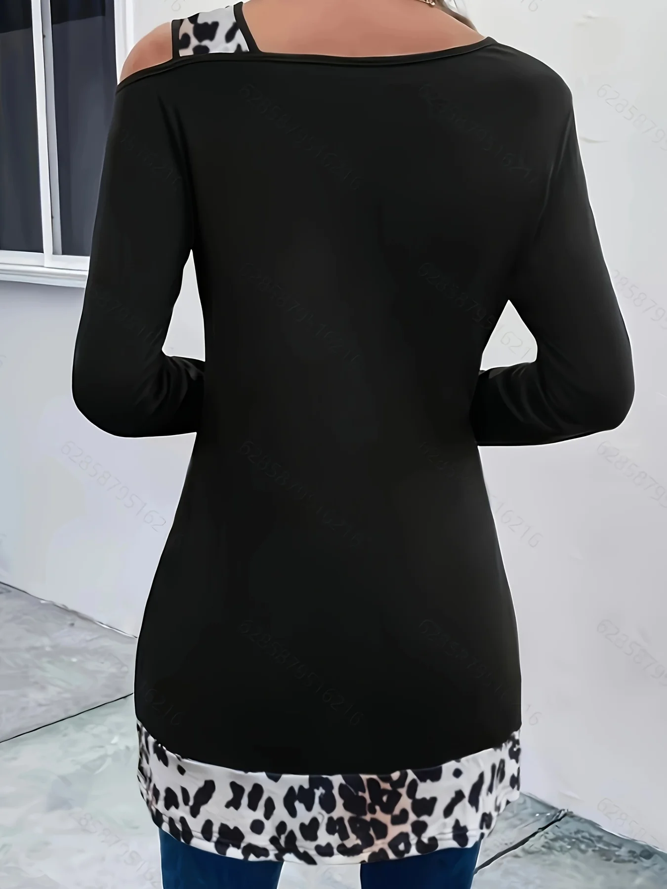 Plus Size 1XL-5XL Women's Fash – обзор и цена Off Shoulder Blouse
