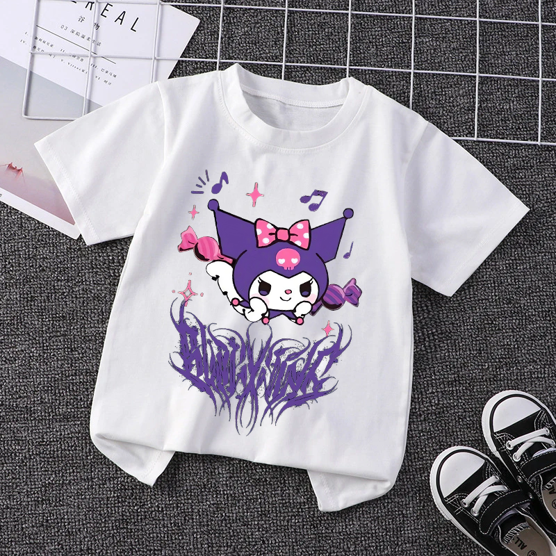 Kuromi Girls Clothing Cute Gir – обзор и цена Summer Clothing Baby Boy