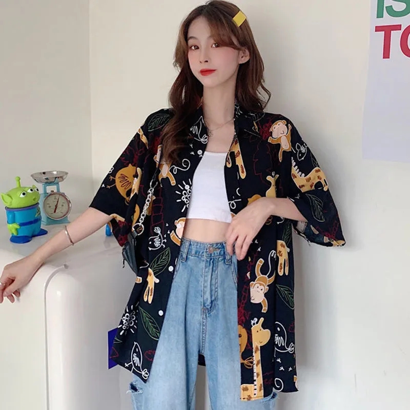 Print Shirts Summer Women's T- – обзор и цена Summer Clothing Teens