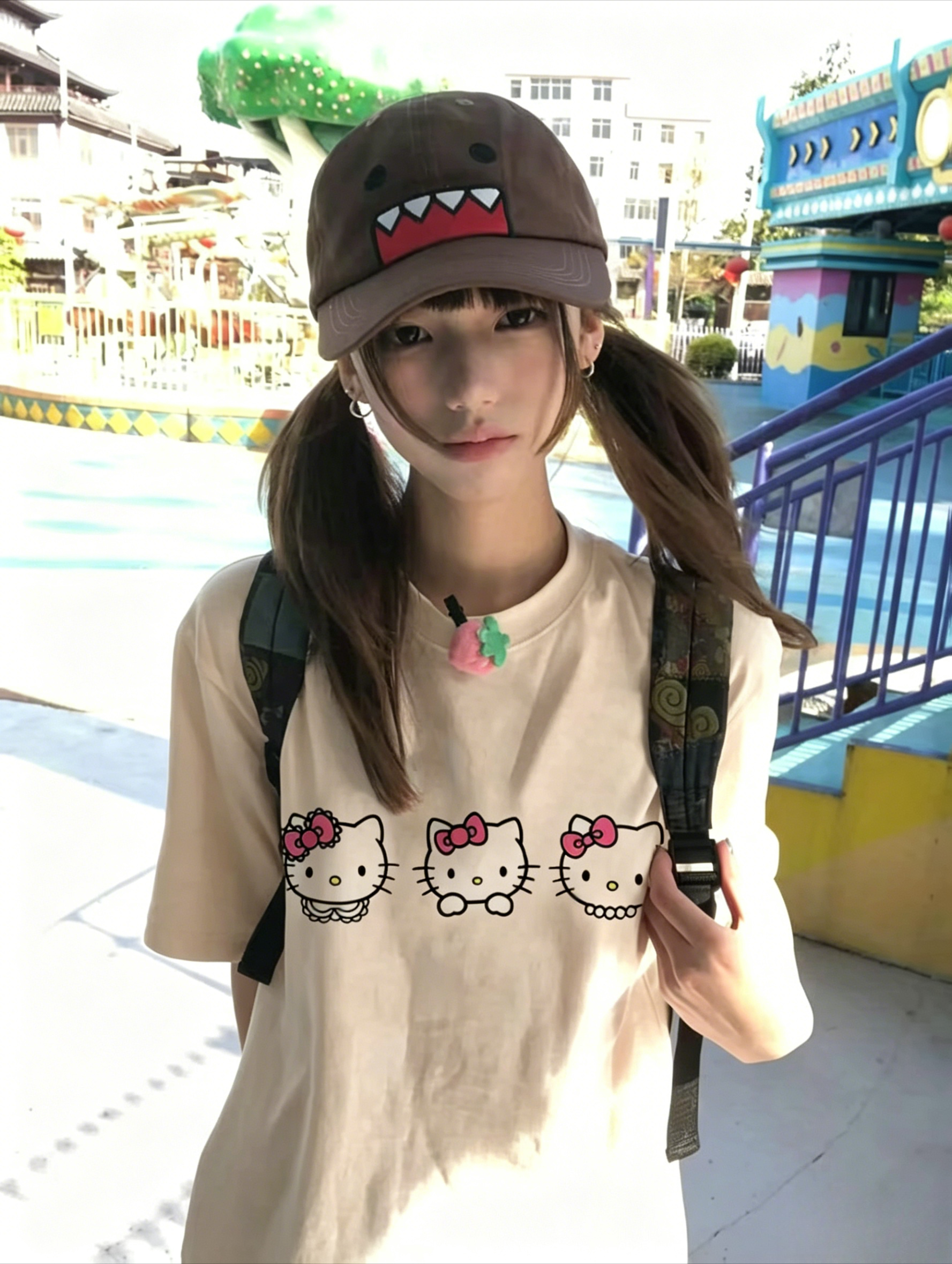 2026 summer Women Cute Hello K – обзор и цена Summer Clothing Teens