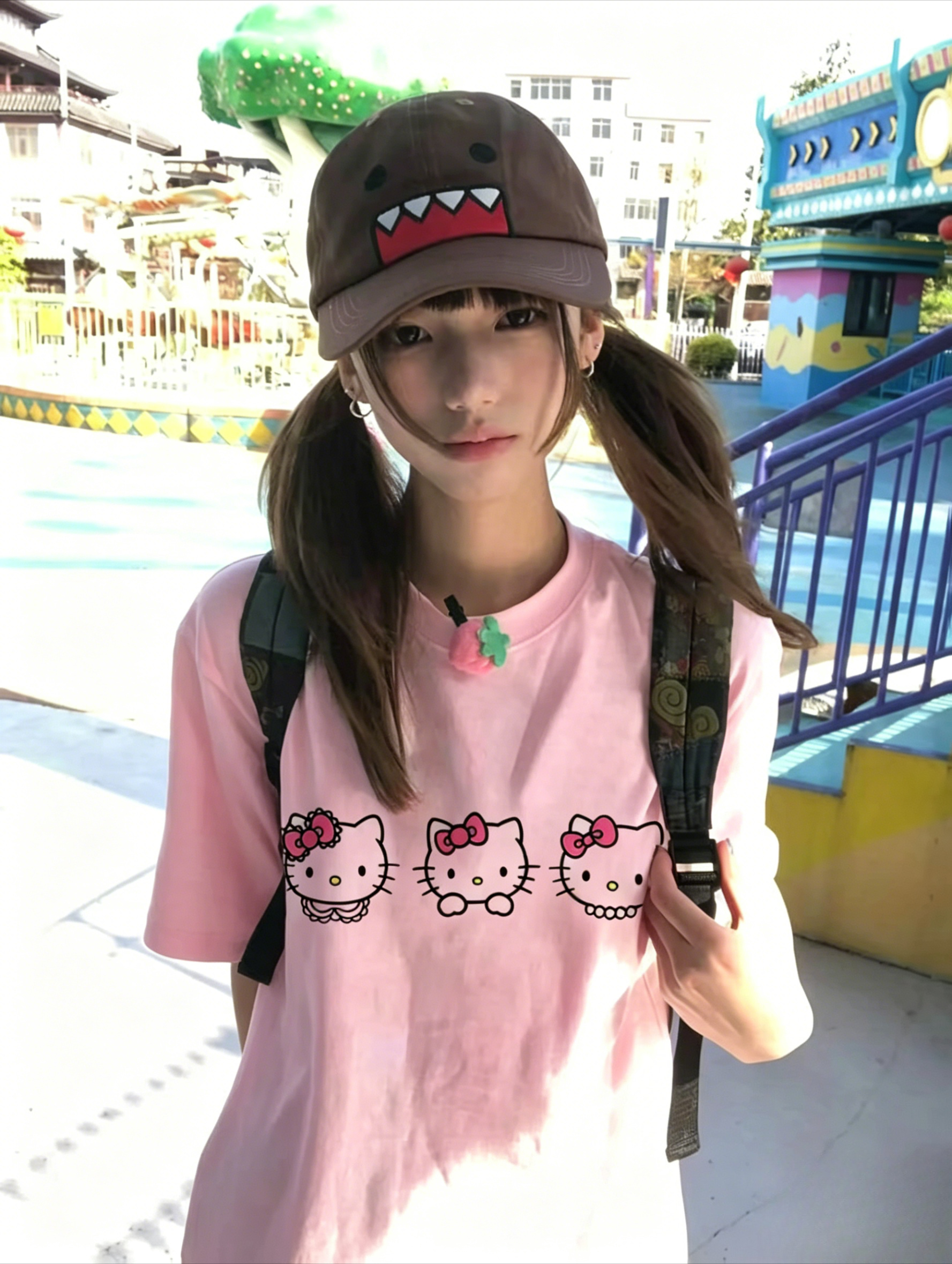 2026 summer Women Cute Hello K – обзор и цена Summer Clothing Teens