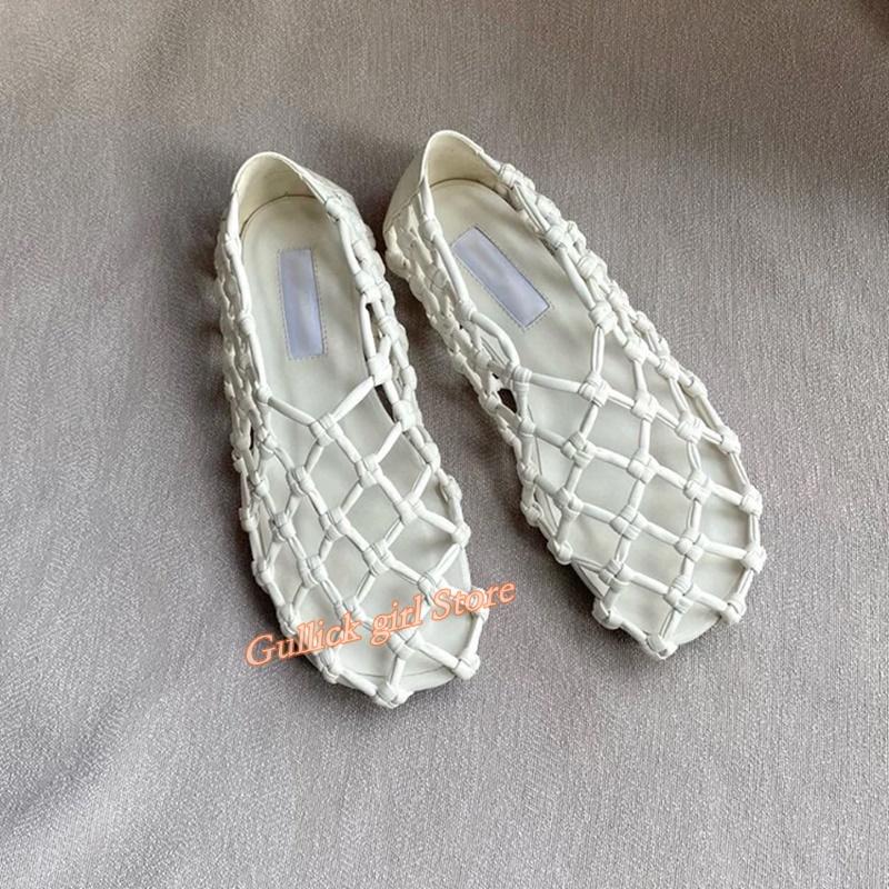 French Woven Mesh Hollow flat  – обзор и цена Summer Clothing Offers
