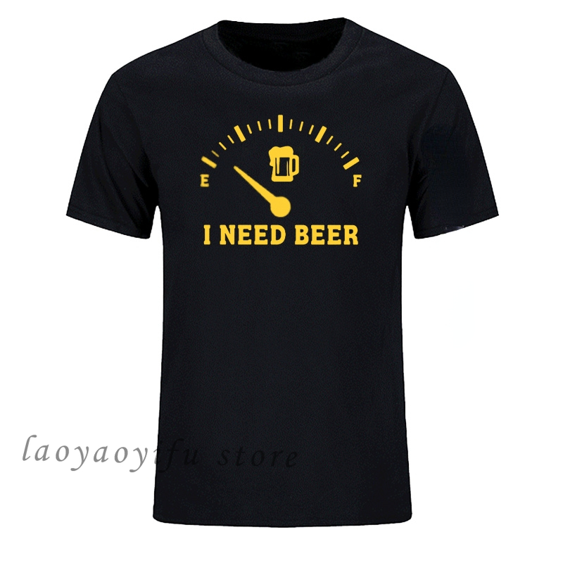 Fuel Gauge I Need Beer T Shirt – обзор и цена Summer Clothing Needs