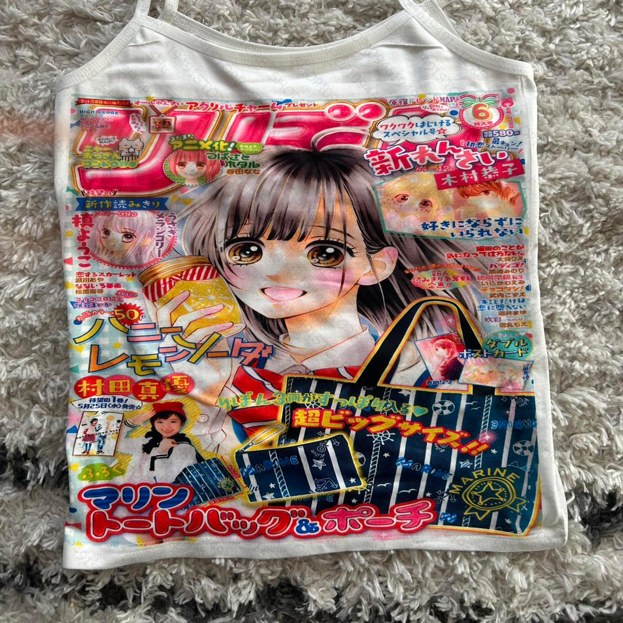 Crop Top Anime Print Sexys Clo – обзор и цена Summer Clothing Reviews