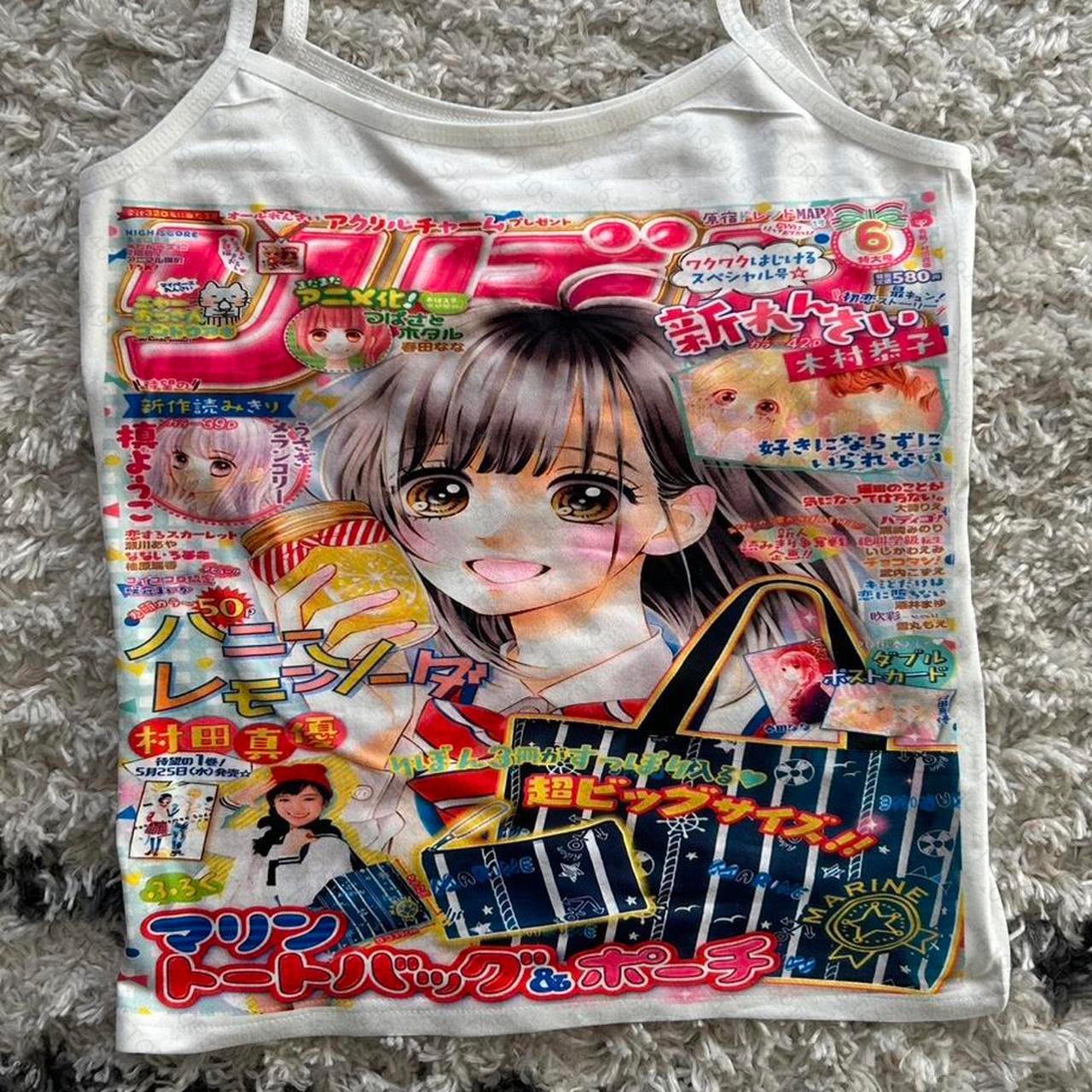 Crop Top Anime Print Sexys Clo – обзор и цена Summer Clothing Reviews