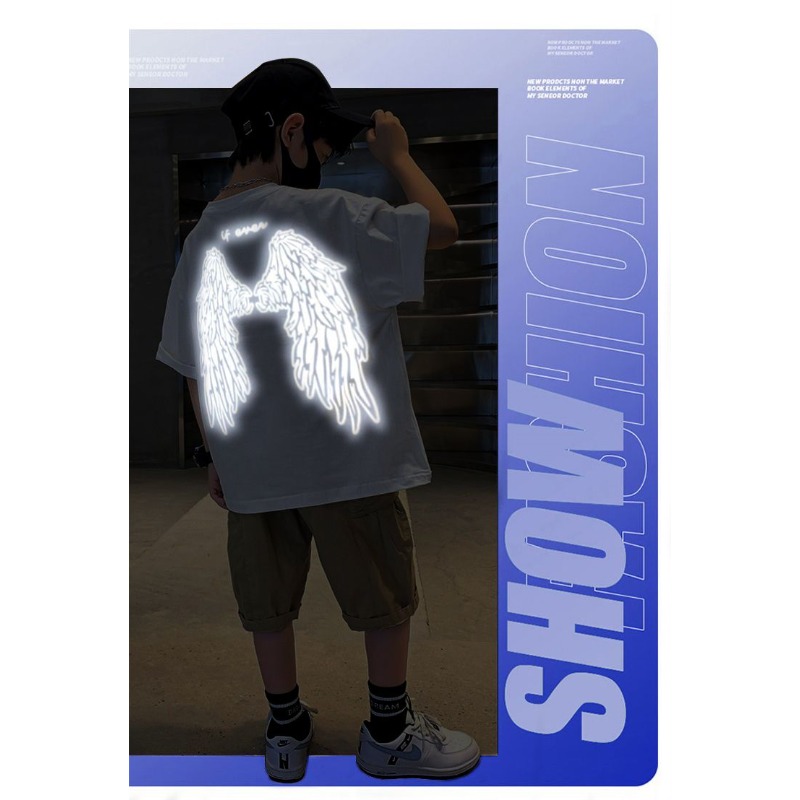 Youth Reflective Wings T Shirt – обзор и цена Summer Clothing Teens