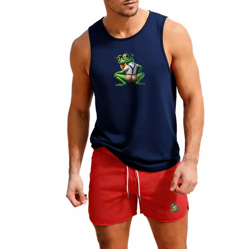 Gym Tank Tops Men Running Vest – обзор и цена Summer Knit Clothing
