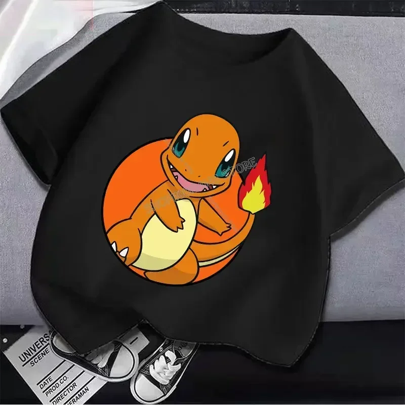 Pikachu Pokemon Cotton T Shirt – обзор и цена Summer Clothing Baby Boy