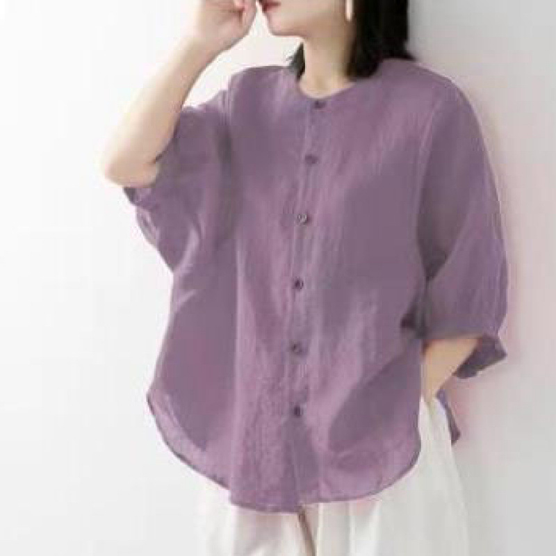 Cotton and linen shirt women's – обзор и цена Summer Clothing Linen