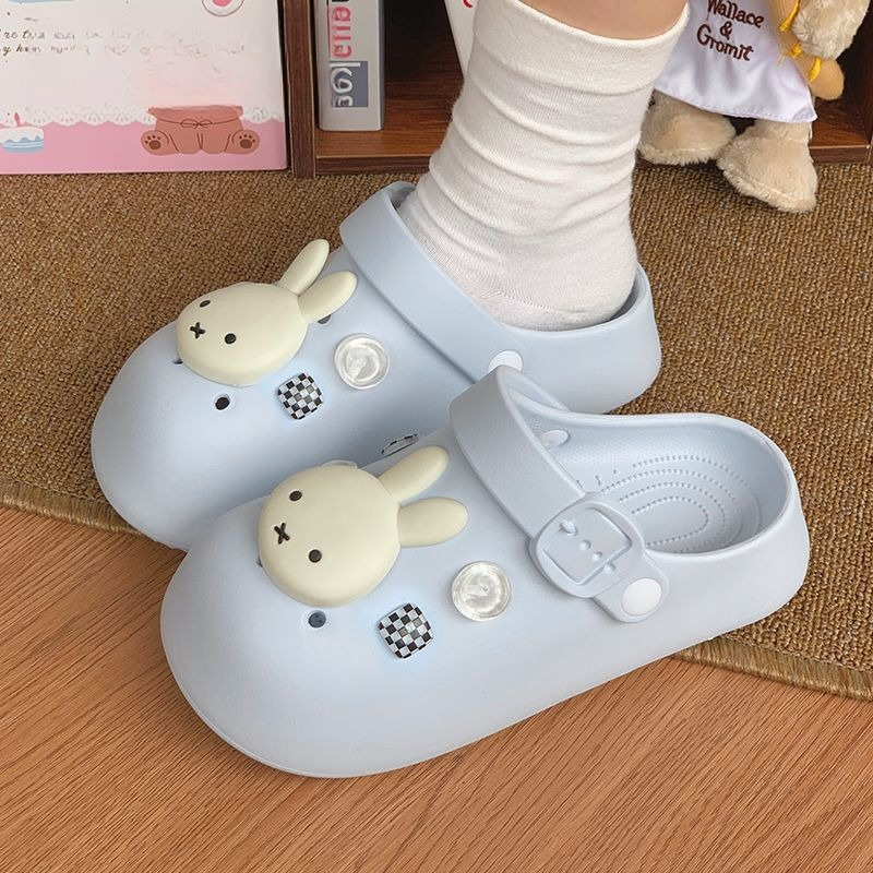 Kawaii Miffy Slippers Cute Car – обзор и цена Summer Away Clothing