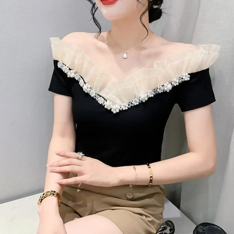 Summer Outfit Woman Tops Off S – обзор и цена Summer Clothing Reviews
